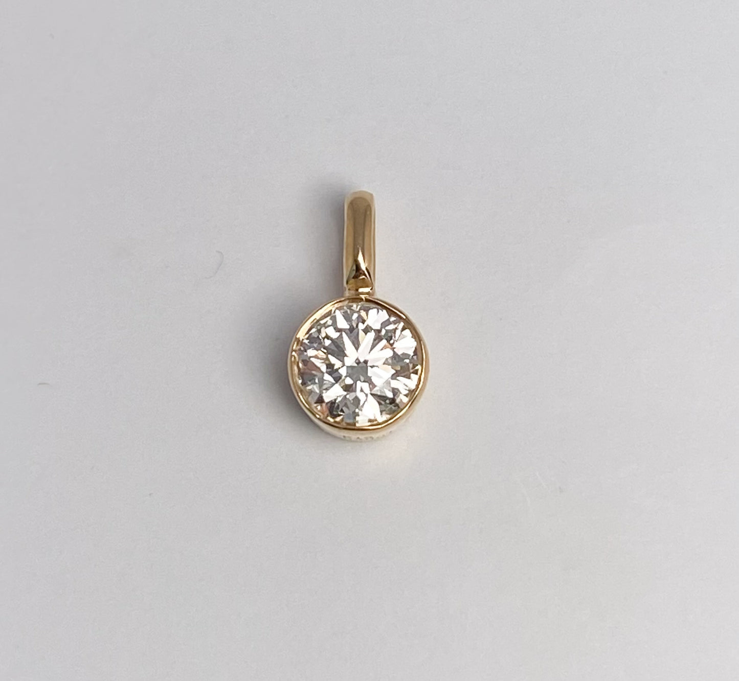 K18YGダイヤモンド0.526ct(Excellent)ペンダントトップ