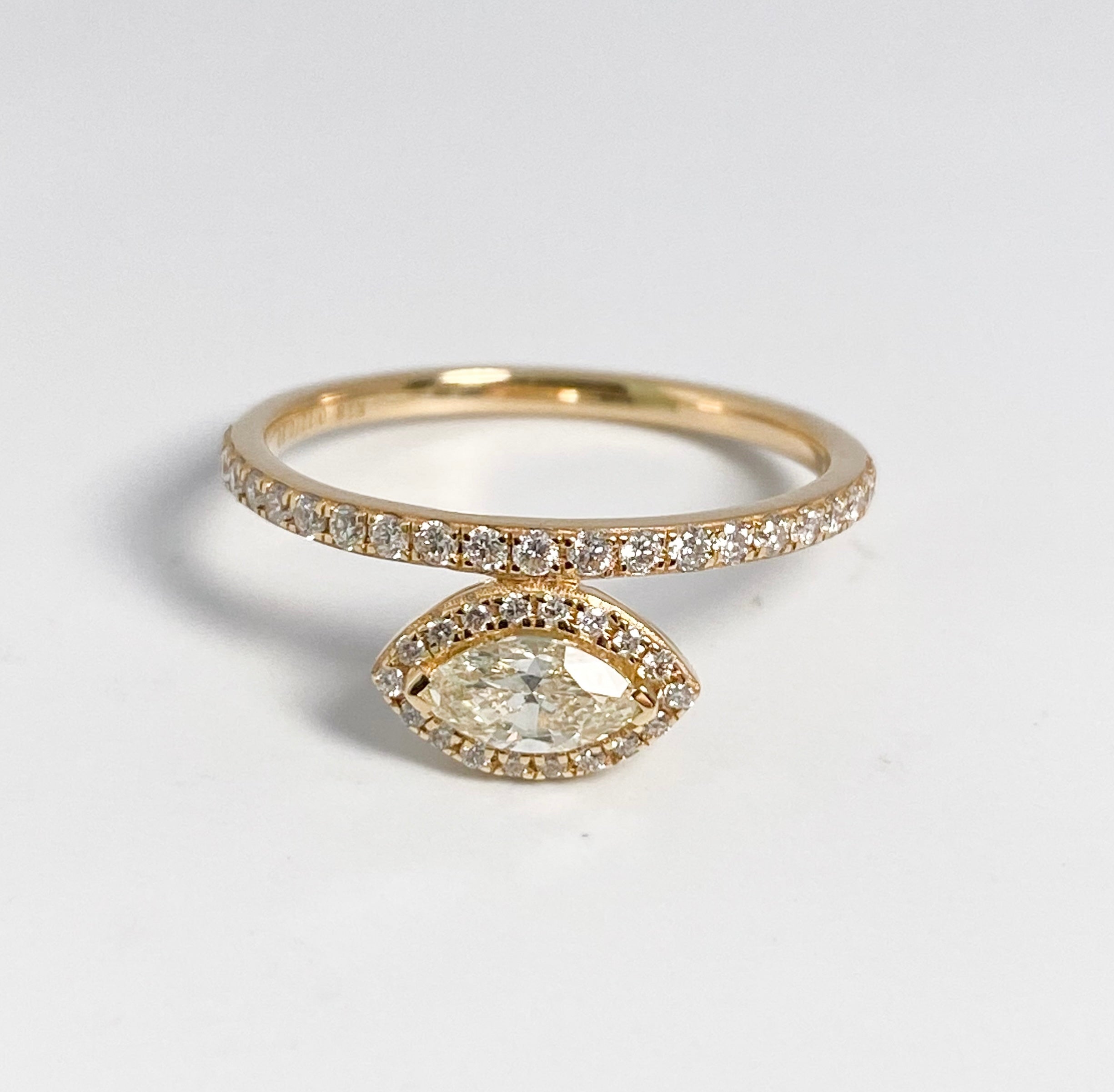 K18イエローゴールド ダイヤモンド0.52ctリング – Aprile Bijoux