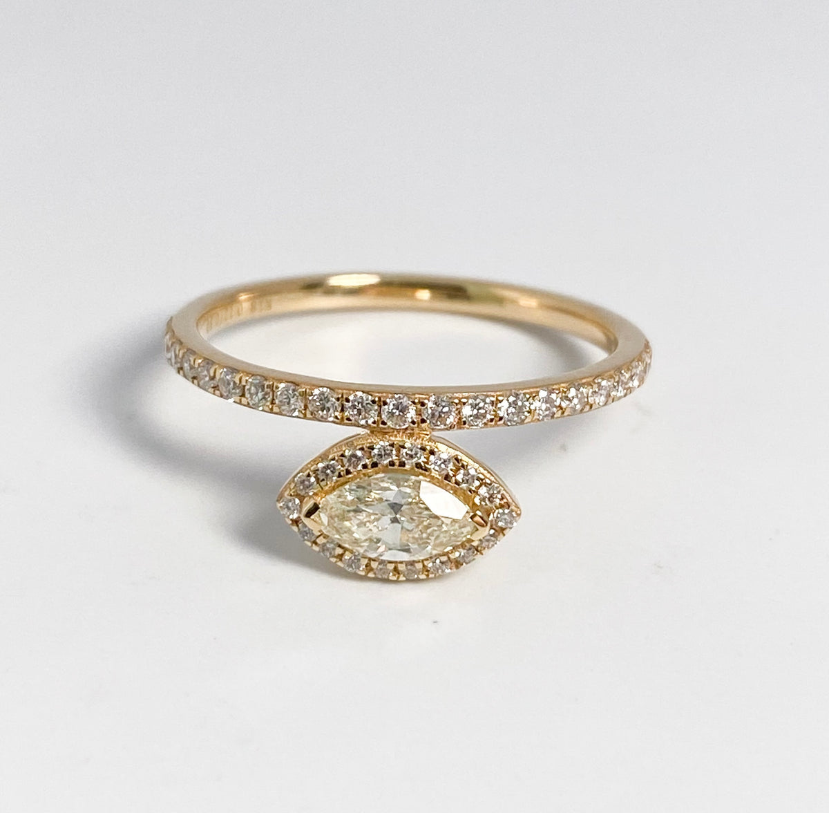 K18イエローゴールド ダイヤモンド0.52ctリング – Aprile Bijoux