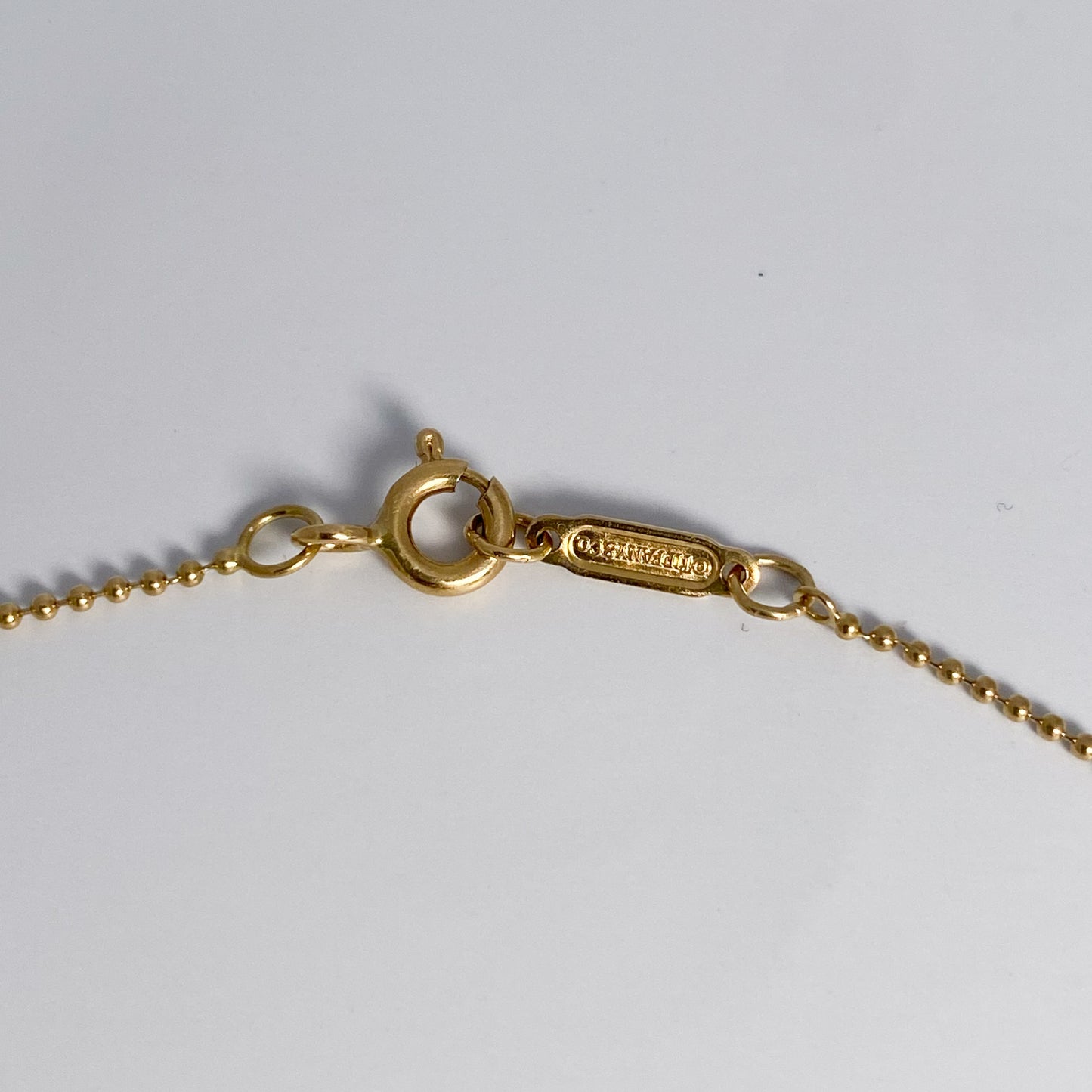 TIFFANY & Co.
Key Necklace K18イエローゴールド