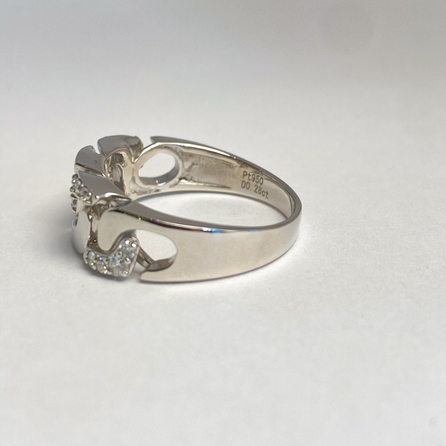 Ptダイヤモンド0.28ctリング