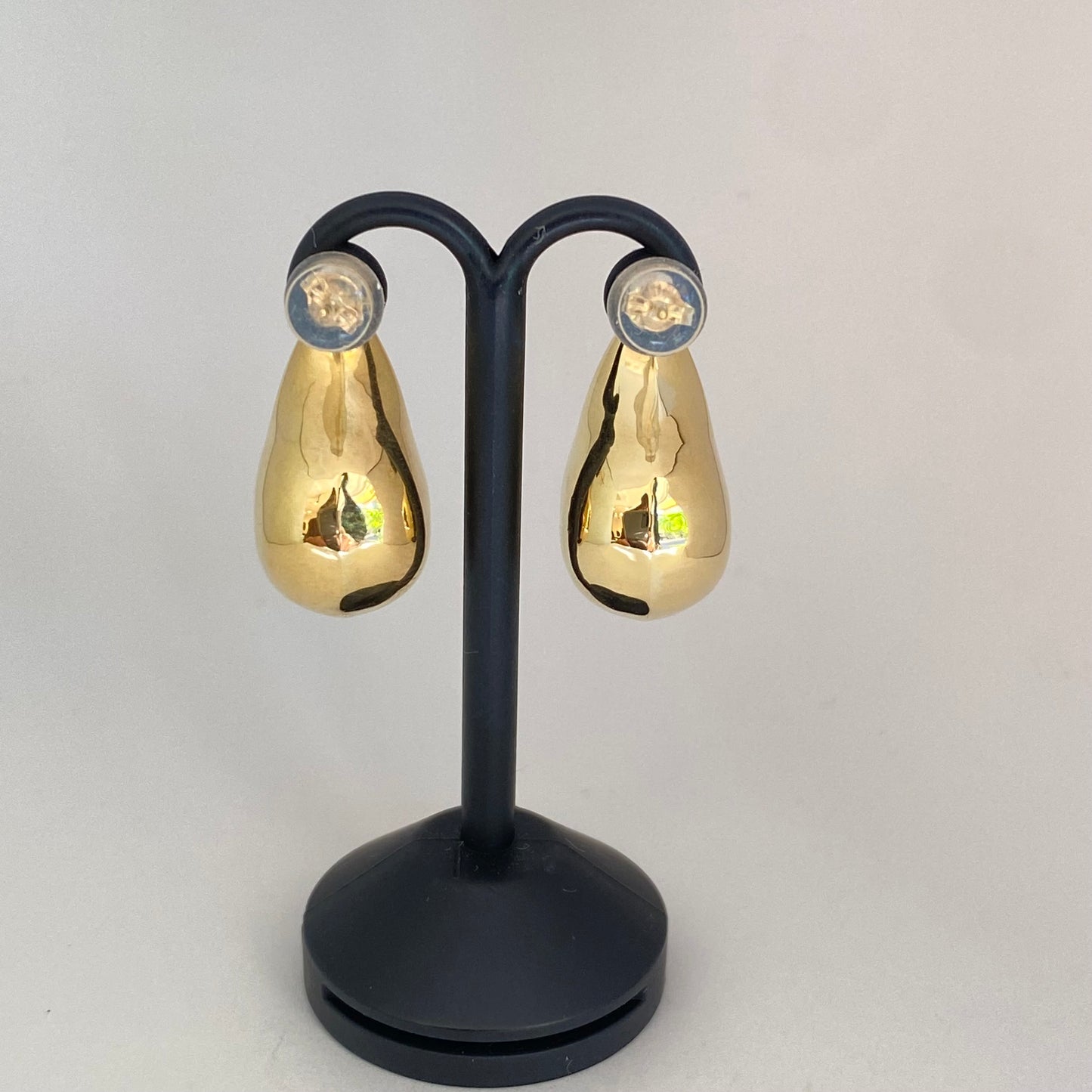 K18イエローゴールド　地金ピアス