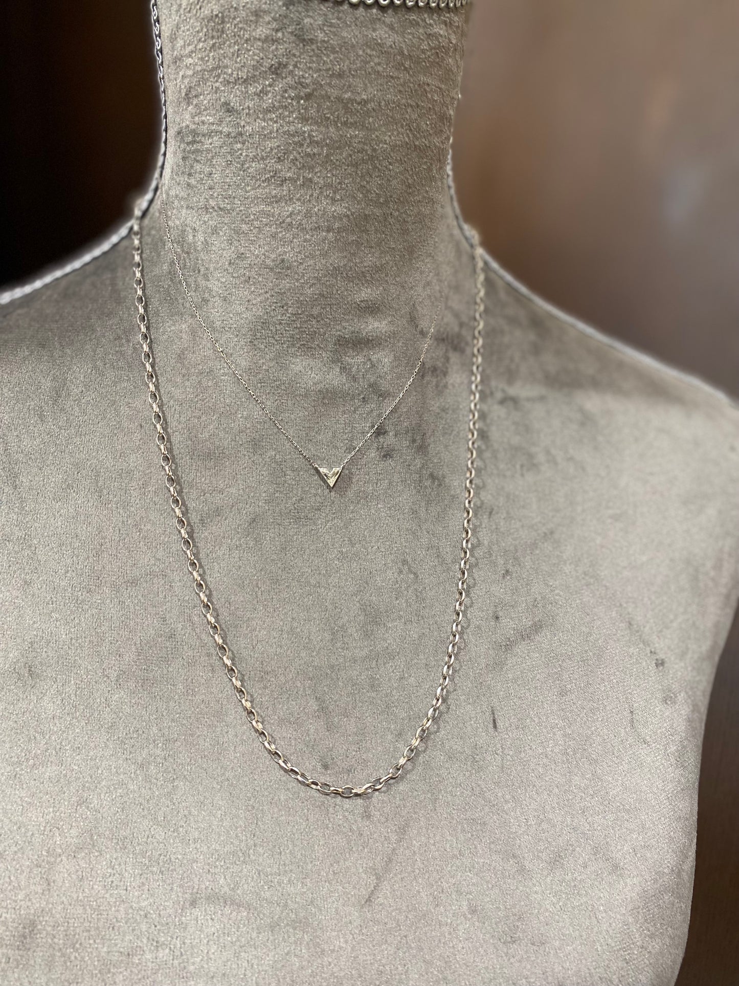 Ptダイヤモンド 0.314ctネックレス