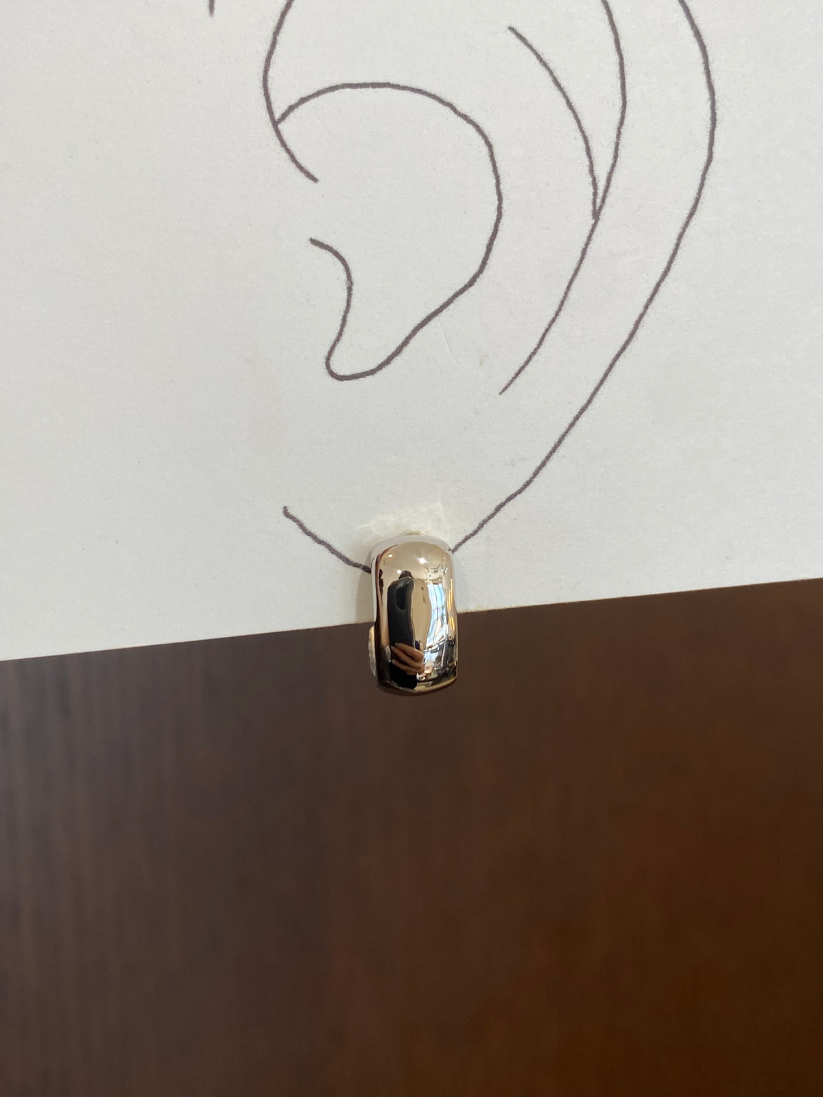 Pt地金ピアス