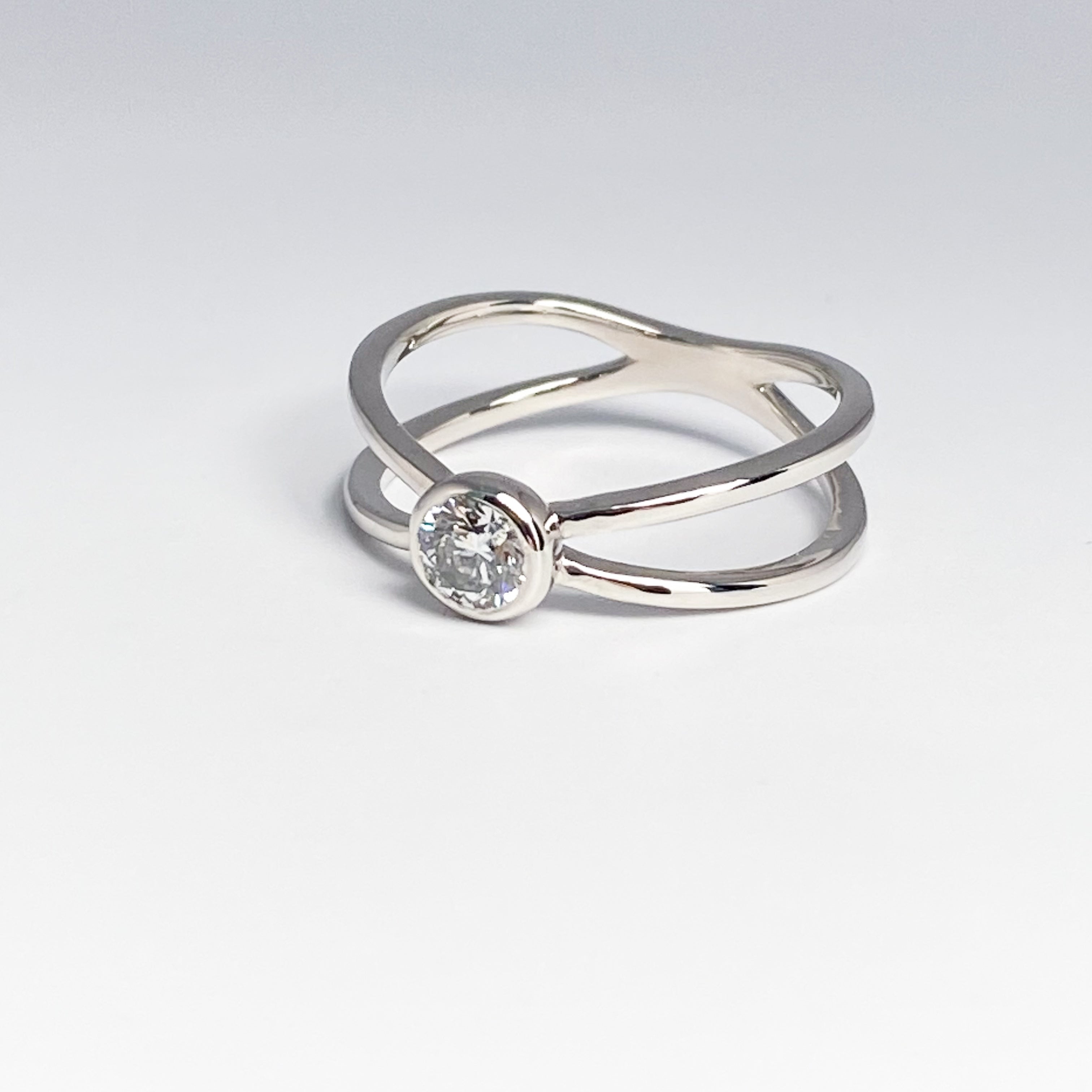 大人のエクセレント】Ptダイヤモンド0.23ctピンキーリング – Aprile Bijoux
