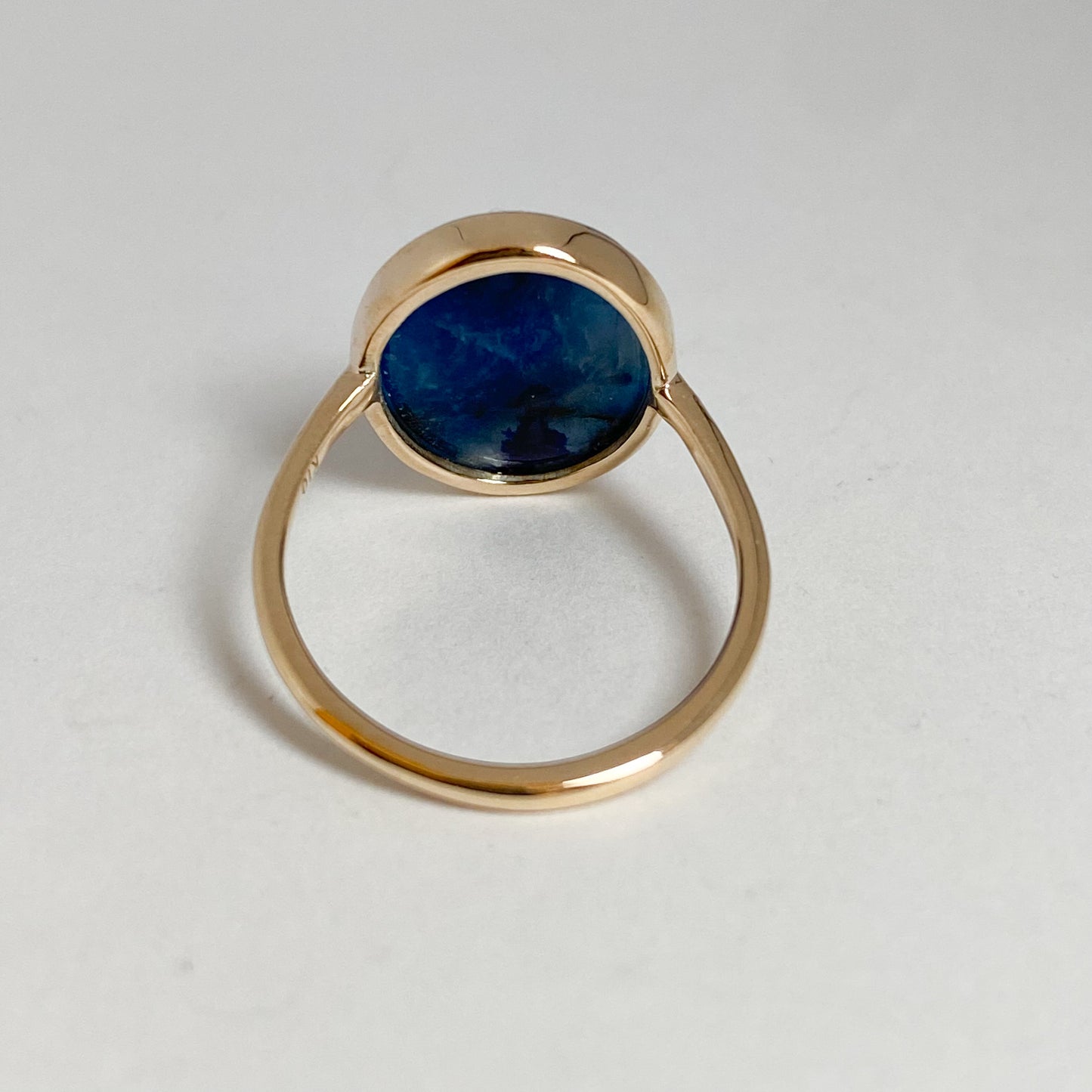 K10イエローゴールド アフガナイトリング