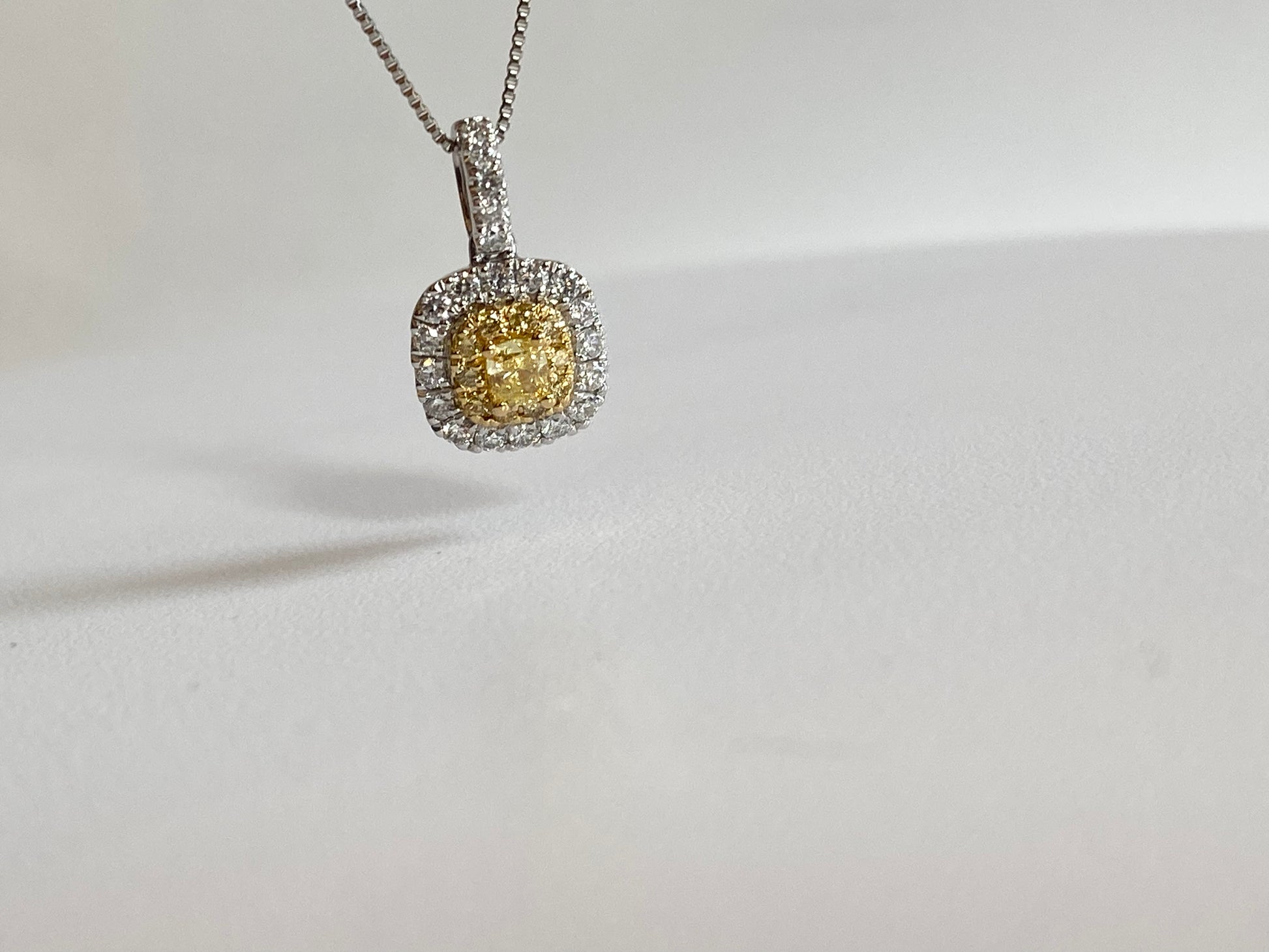 K18WG ダイヤモンド1.00ct ネックレス 最終価格 - アクセサリー