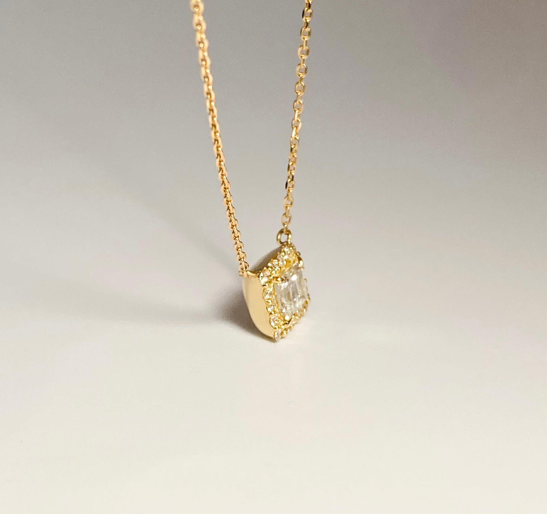 K18イエローゴールド ダイヤモンド0.405ctネックレス – Aprile Bijoux