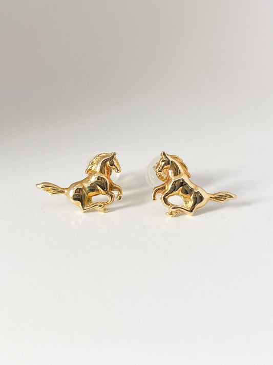 K18イエローゴールド ホースピアス