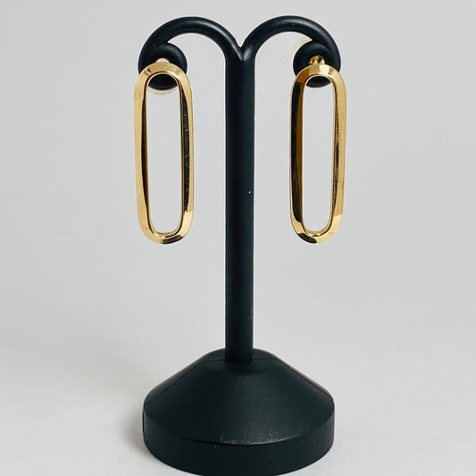 K18イエローゴールド地金ピアス