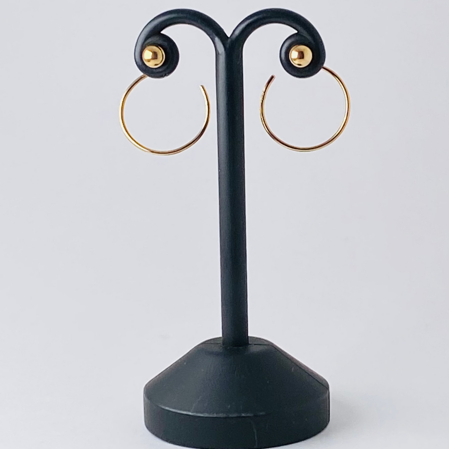 K10イエローゴールド地金ピアス