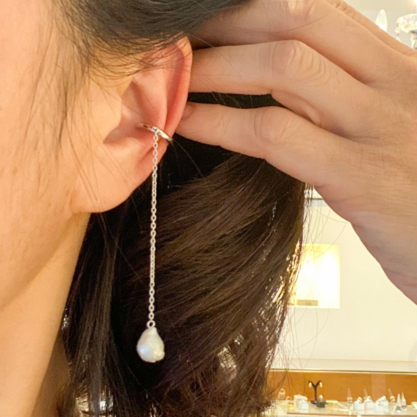 SV淡水パールイヤカフ