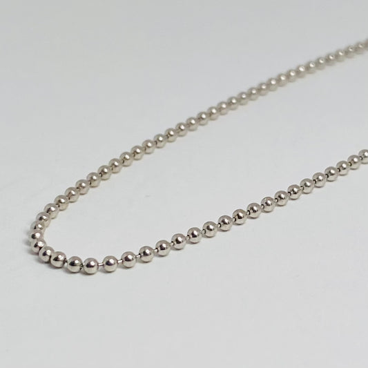 SVボールチェーン60㎝ネックレス