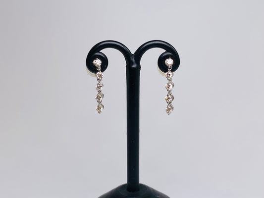 Ptダイヤモンド0.22ctピアス