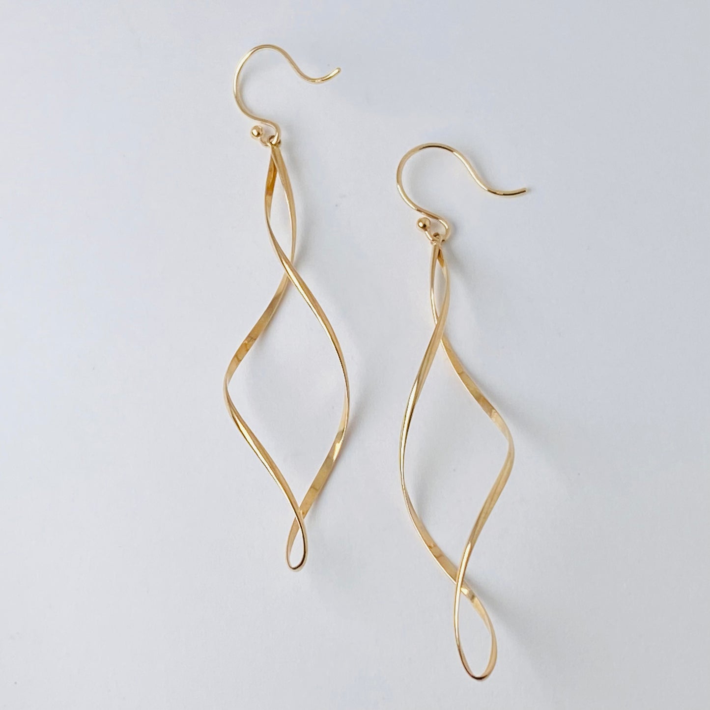 K10イエローゴールド地金ピアス