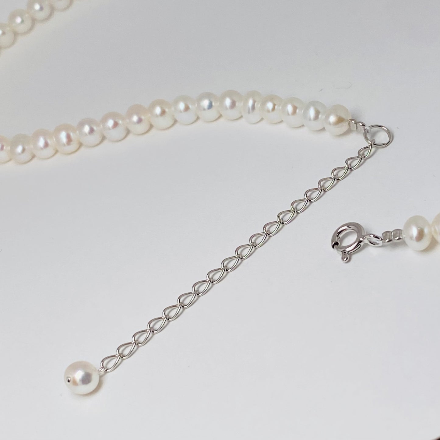 SV淡水パールチョーカーネックレス