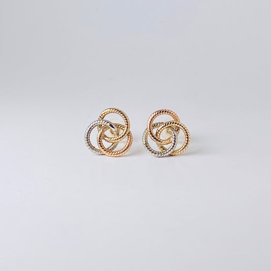 K10スリーカラー 地金ピアス