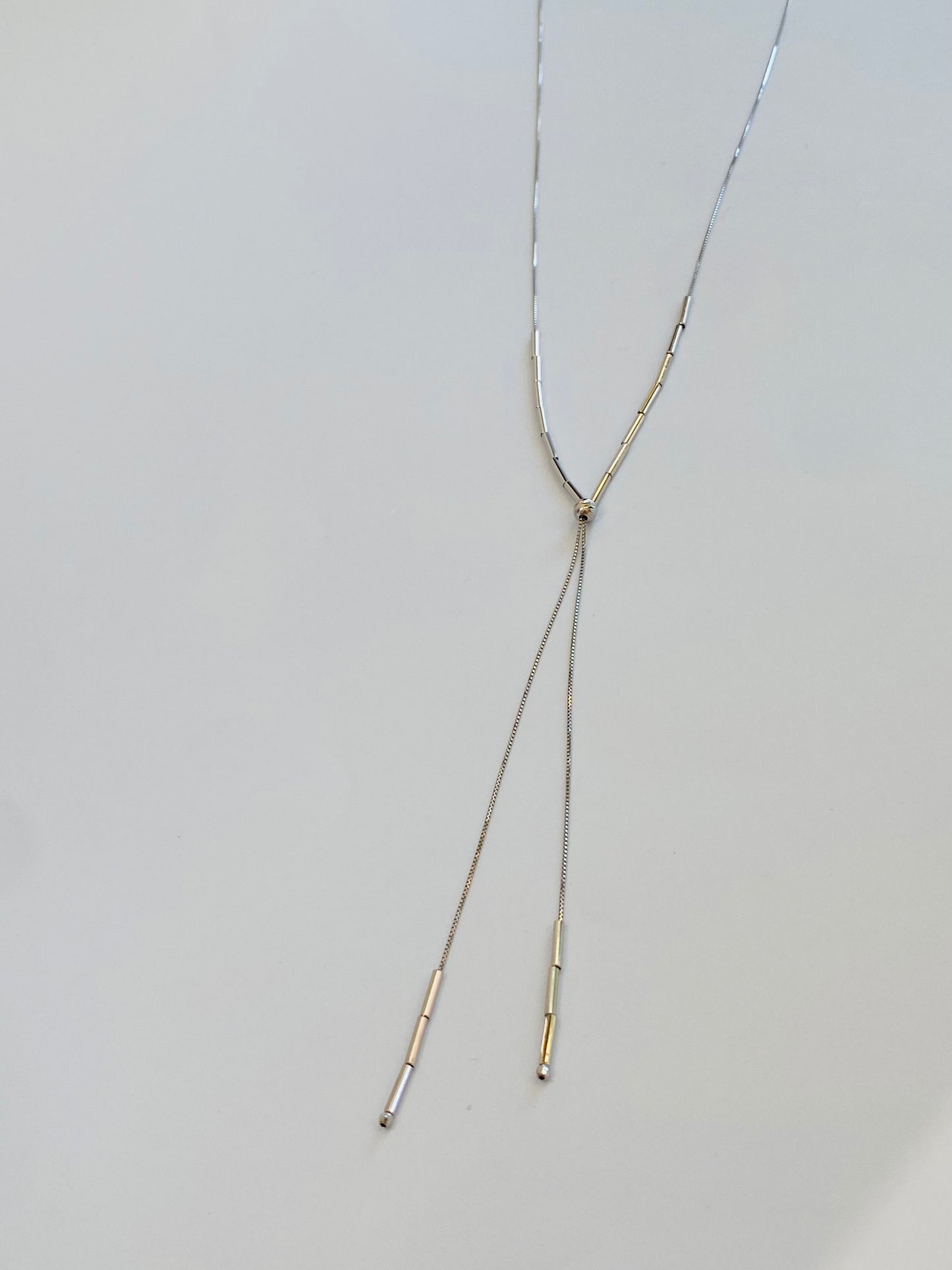 Pt 70㎝ロングネックレス