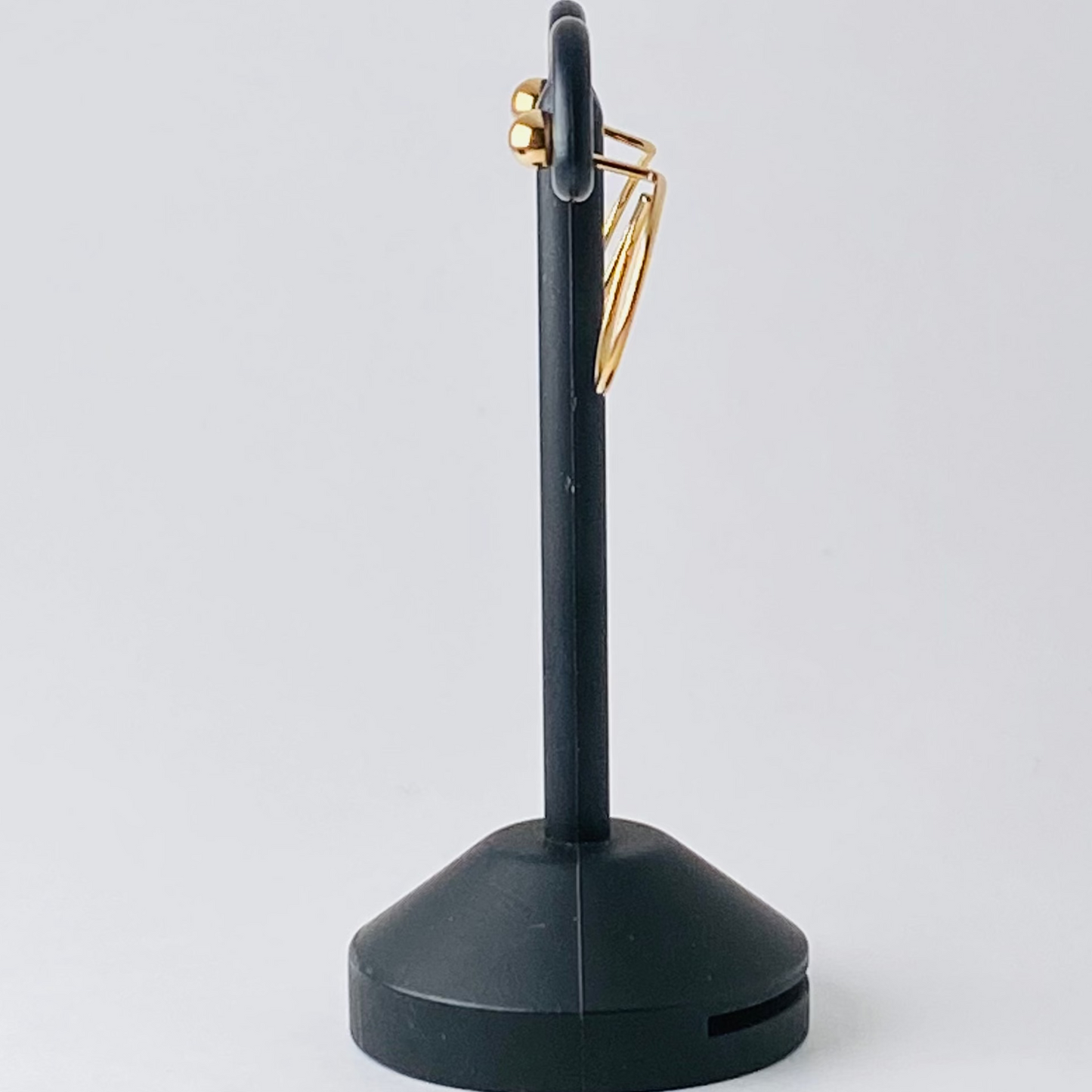 K10イエローゴールド地金ピアス