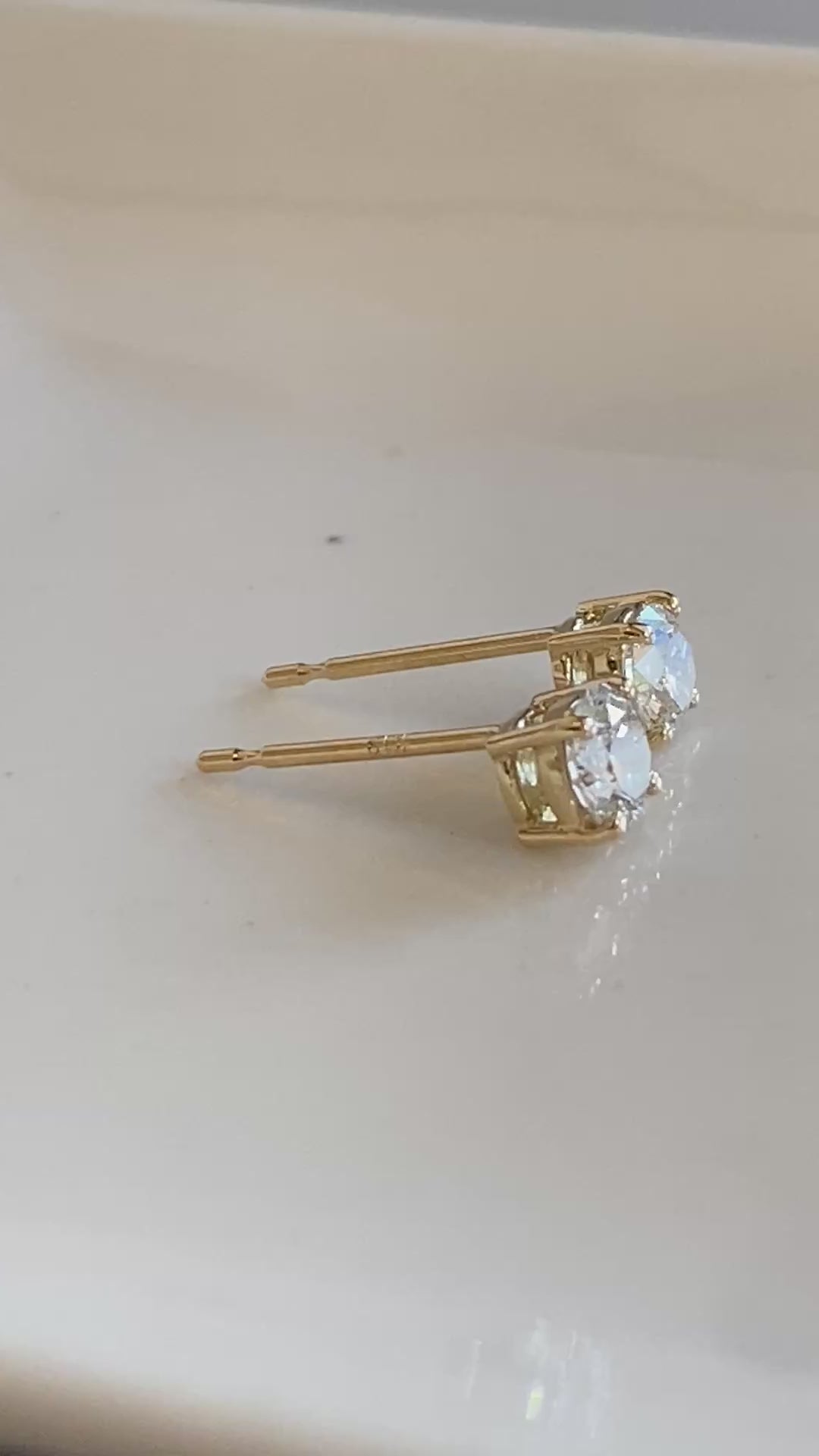 K18YG ダイヤモンド0.65ctピアス – Aprile Bijoux